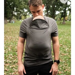 Gray Babywearing T-Shirt